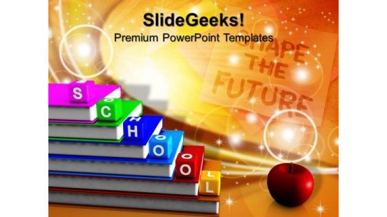 Alphabet Blocks School Education PowerPoint Templates And PowerPoint Themes 1012