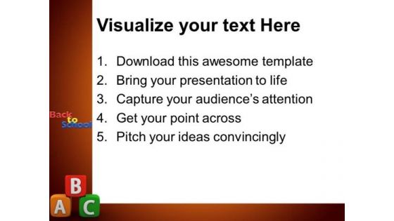 Alphabets Abc Blocks Education PowerPoint Templates And PowerPoint Themes 0512