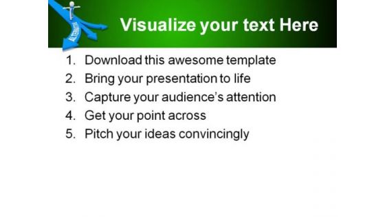 Alternative Way Concept Business Template 1010