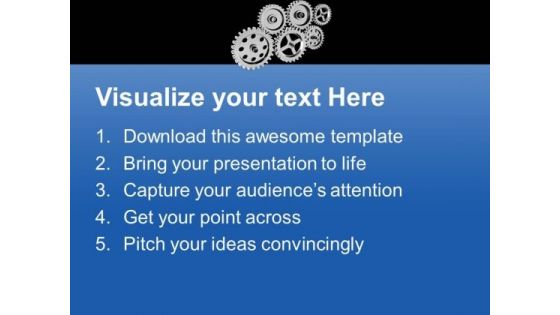 Always Keep Gear Process Active PowerPoint Templates Ppt Backgrounds For Slides 0713