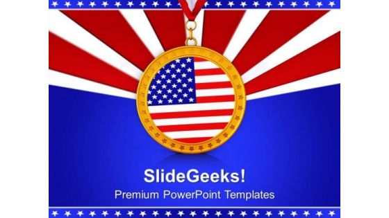 Always Respect National Flag PowerPoint Templates Ppt Backgrounds For Slides 0713