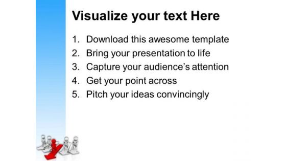 Always Stand Out From Crowd PowerPoint Templates Ppt Backgrounds For Slides 0513