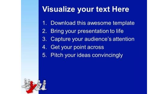Always Stand Out From Crowd PowerPoint Templates Ppt Backgrounds For Slides 0513
