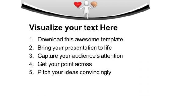 Always Take Decision With Brain PowerPoint Templates Ppt Backgrounds For Slides 0613