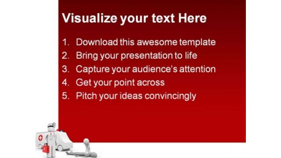 Ambulance Medical PowerPoint Themes And PowerPoint Slides 0511