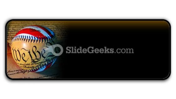 America Baseball PowerPoint Icon R