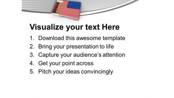 America Is A Unite Country PowerPoint Templates Ppt Backgrounds For Slides 0813