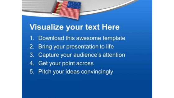 America Is A Unite Country PowerPoint Templates Ppt Backgrounds For Slides 0813