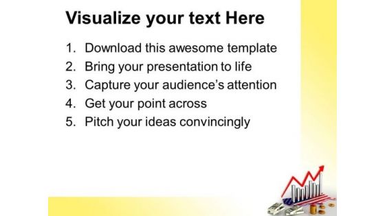 America Map And Currency Finance PowerPoint Templates And PowerPoint Themes 0612