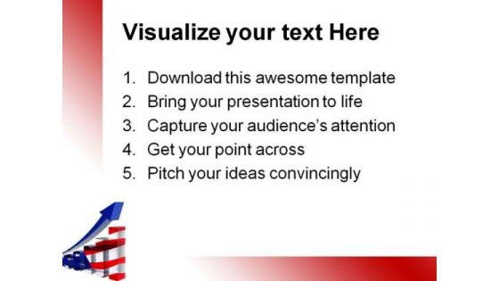 America Statistics Business PowerPoint Themes And PowerPoint Slides 0411