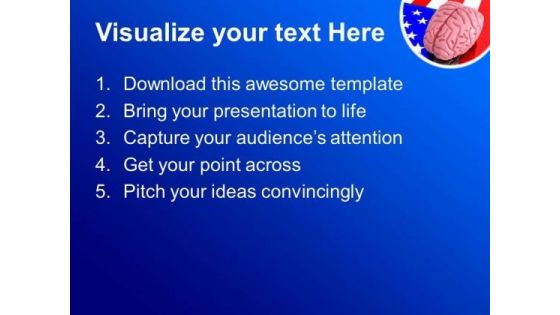 American Intelligence Is Remarkable PowerPoint Templates Ppt Backgrounds For Slides 0713