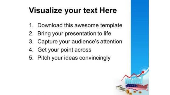 American Map And Currency Finance PowerPoint Templates And PowerPoint Themes 0812