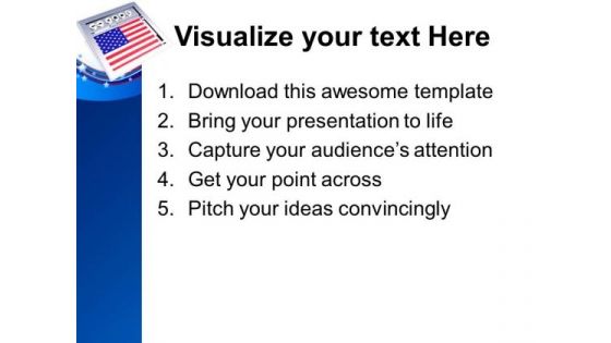 American Website PowerPoint Templates And PowerPoint Themes 1012