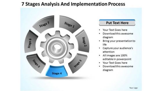 Analysis And Implementation Process Ppt Business Plan Examples PowerPoint Slides