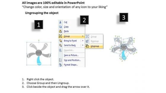 Analysis Of Circular Chart 5 Steps Ppt Business Plans For PowerPoint Slides