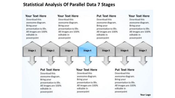 Analysis Of Parallel Data 7 Stages Ppt Cleaning Service Business Plan PowerPoint Templates