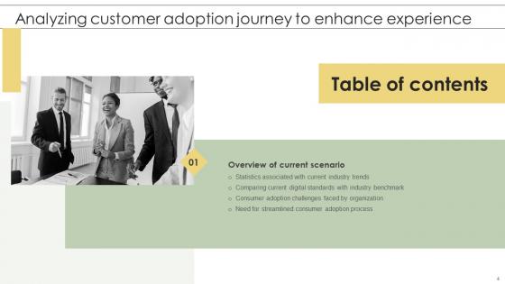 Analyzing Customer Adoption Journey To Enhance Experience Ppt Powerpoint Presentation Complete Deck
