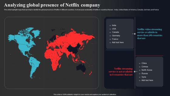 Analyzing Global Presence Of Netflix Company Enhancing Online Visibility Inspiration Pdf