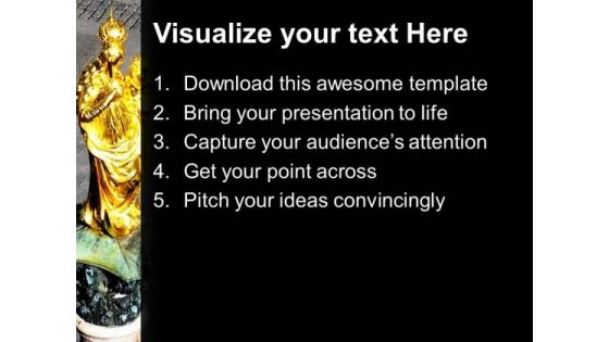 Ancient Theme Picture With Black Background PowerPoint Templates Ppt Backgrounds For Slides 0513