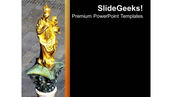Ancient Theme Picture With Black Background PowerPoint Templates Ppt Backgrounds For Slides 0513