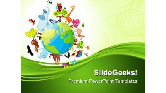 Animal Planet Geographical PowerPoint Templates And PowerPoint Backgrounds 0211