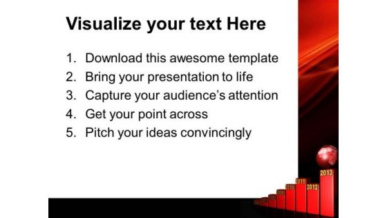 Annual Growth Chart Business PowerPoint Templates And PowerPoint Themes 0712