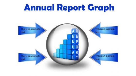 Annual Report Graph Success PowerPoint Presentation Slides C