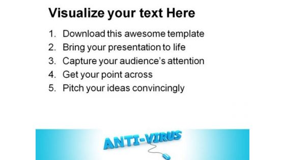 Anti Virus Computer PowerPoint Themes And PowerPoint Slides 0211