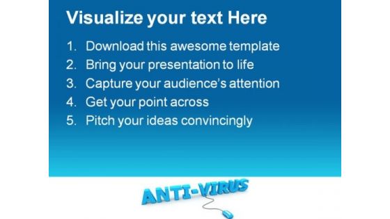 Anti Virus Computer PowerPoint Themes And PowerPoint Slides 0211