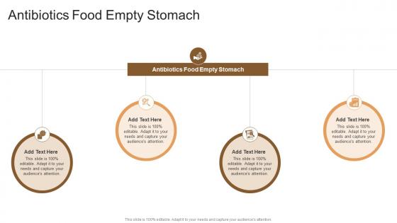 Antibiotics Food Empty Stomach In Powerpoint And Google Slides Cpb