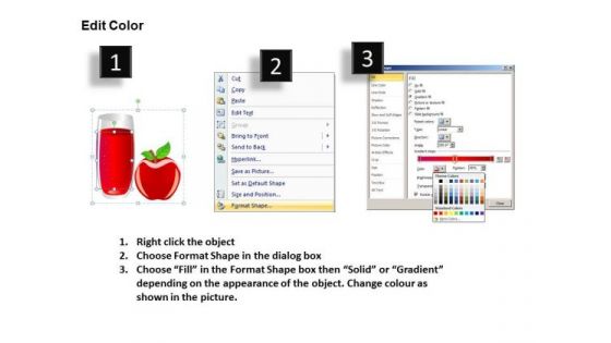 Apple Juice PowerPoint Templates And Apples Ppt Slides