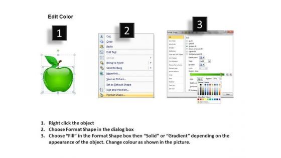 Apples Representing Market Share PowerPoint Slides And Ppt Diagram Templates
