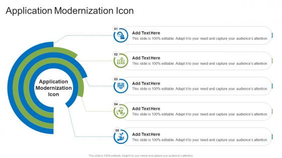 Application Modernization Icon In Powerpoint And Google Slides Cpb