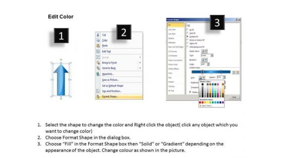 Applications Of Parallel Processing Arrows 5 Stages Vertical Illustration PowerPoint Slide