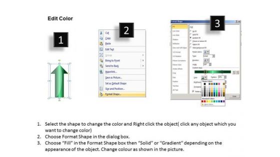 Applications Of Parallel Processing Arrows 5 Stages Vertical Illustration PowerPoint Slides