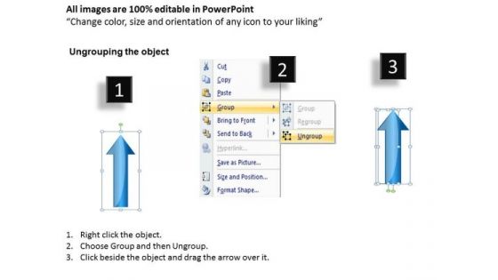 Applications Of Parallel Processing Arrows 5 Stages Vertical Illustration Ppt 4 PowerPoint Slides