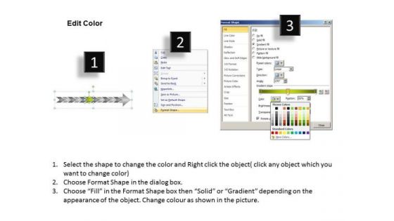 Apprehending Arrows Process 11 Stages Flow Chart Creator Online PowerPoint Slides
