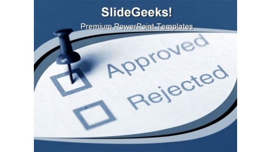 Approved Business PowerPoint Backgrounds And Templates 1210
