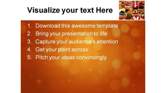 Aromatheraphy Beauty PowerPoint Template 1010