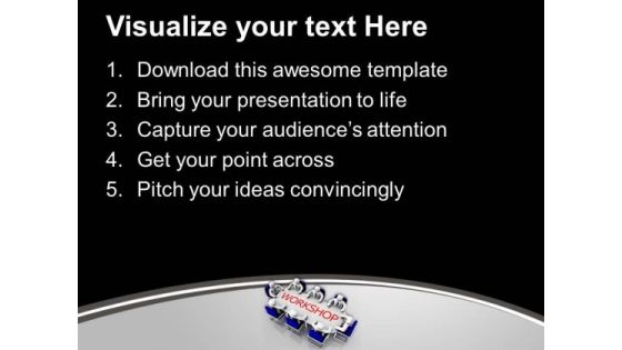 Arrange Workshops For Employees PowerPoint Templates Ppt Backgrounds For Slides 0413