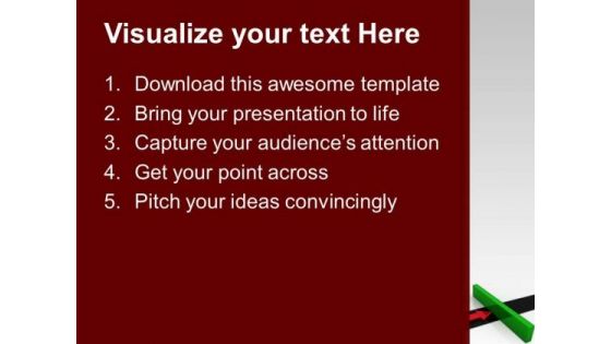 Arrow And Obstacles Business PowerPoint Templates And PowerPoint Themes 1012