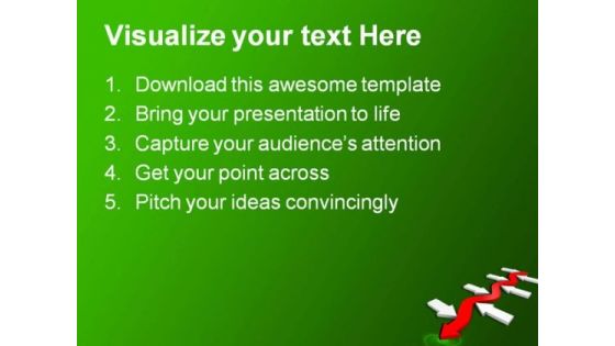 Arrow Business PowerPoint Themes And PowerPoint Slides 0511
