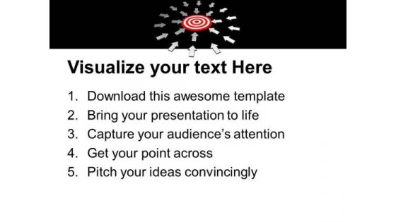 Arrow Business Targets PowerPoint Templates And PowerPoint Themes 1012