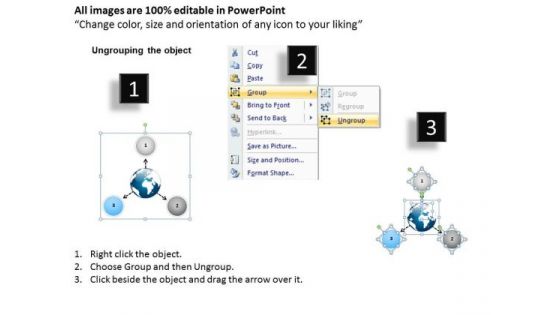Arrow Diagram Shows Required Order Of Tasks Ppt 4 Arrows Process Software PowerPoint Templates