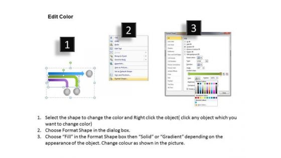 Arrow Flow PowerPoint Presentation Template