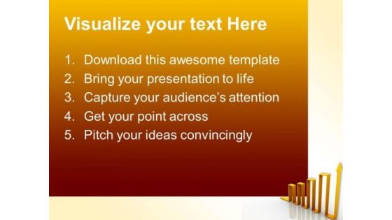 Arrow Graph Business Globe PowerPoint Templates And PowerPoint Themes 0612
