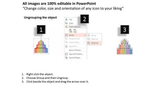 Arrow Infographic With Five Steps PowerPoint Templates