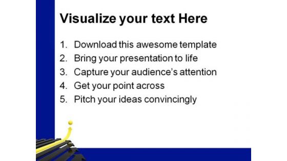 Arrow Leader Leadership PowerPoint Themes And PowerPoint Slides 0511