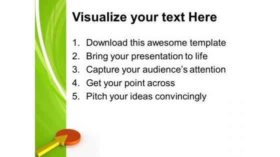 Arrow Pie Chart Business PowerPoint Templates And PowerPoint Themes 0612