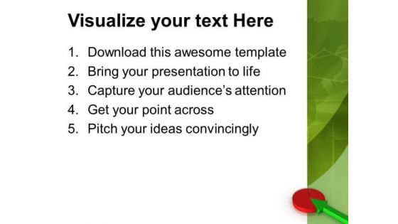 Arrow Pie Chart Business PowerPoint Templates And PowerPoint Themes 0712